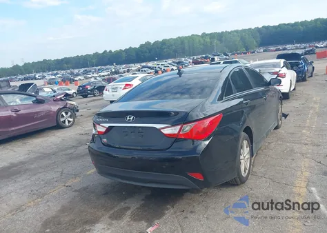 2014 Hyundai Sonata Gls из США, поврежденный, VIN 5NPEB4AC4EH926833